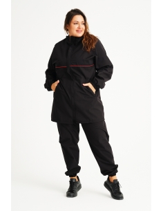 Fitblue kemerli Tunik Model Sauna Eşofman takımı 2